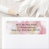 明るい春のリンゴの花 ラベル (インサイチュ)