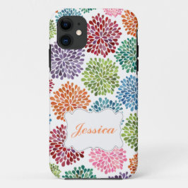 明るい春の花の一流のIphone Case mate ID iPhone 11 ケース
