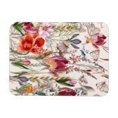 明るい春フィールド。ロマンチックなパターン マグネット (横)