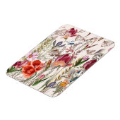 明るい春フィールド。ロマンチックなパターン マグネット (左側)