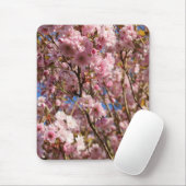 明るい春色のさくらんぼ マウスパッド (マウス)