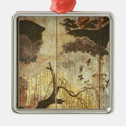 明るい景色 メタルオーナメント (正面)