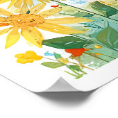 明るい晴れの日のポスター ポスター (角)