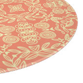 明るい暖かい背景(ヴィンテージスタイル) カッティングボード (角)