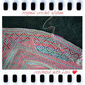 明るい曲がり模様 カフェラテマグ