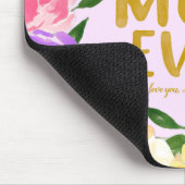 明るい最高のフローラママエバーマザーズ・デイ マウスパッド (コーナー)