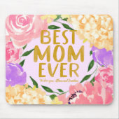 明るい最高のフローラママエバーマザーズ・デイ マウスパッド (正面)