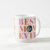 明るい最高の母は今まで写真のギフトコーヒーマグ コーヒーマグカップ (正面右)