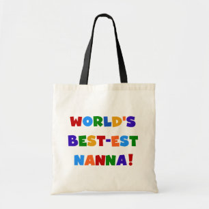 明るい最高の色のNanna Tシャツ トートバッグ