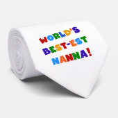 明るい最高の色のNanna Tシャツ ネクタイ (ロール)