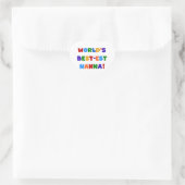 明るい最高の色のNanna Tシャツ ハートシール (バッグ)