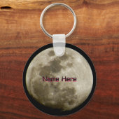 明るい月 キーホルダー (正面)