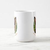 明るい朝のために明るいチワホアマググ コーヒーマグカップ (中央)