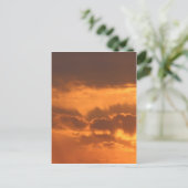 明るい朝日 ポストカード (スタンド正面)