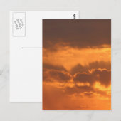 明るい朝日 ポストカード (正面/裏面)