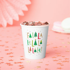 明るい木々メリーブライトホリデーパーティーカップ 紙コップ