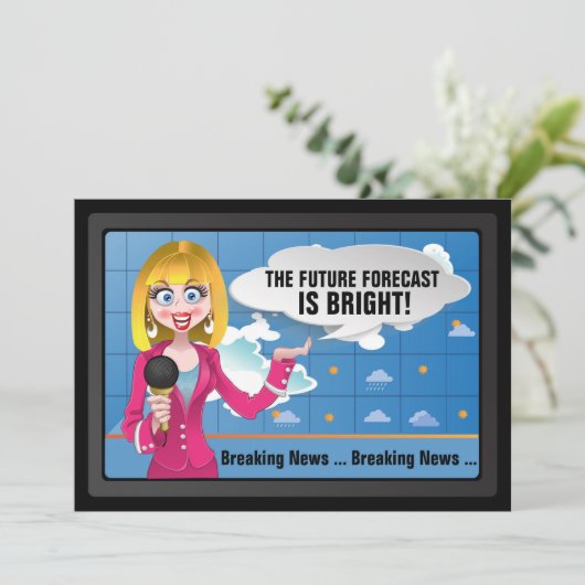 明るい未来だ！ 招待状 (スタンド正面)