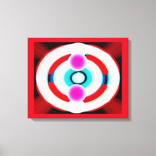 明るい未来の芸術 キャンバスプリント (正面)