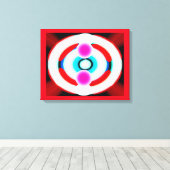 明るい未来の芸術 キャンバスプリント (インサイチュ (ウッドフロア))