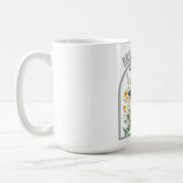 明るい未来の野の花 コーヒーマグカップ