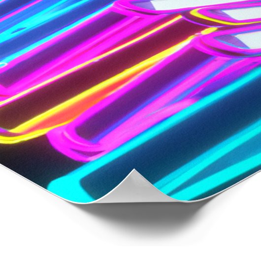 明るい本 ポスター (角)