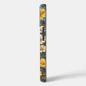 明るい東ブルーバードイエローと白の花 Case-Mate iPhoneケース (裏面 / 左)
