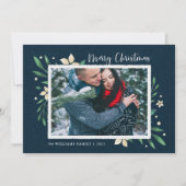 明るい枝 |ホリデーフォトカード シーズンカード (正面)