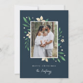 明るい枝 |ボタニカルクリスマスフォト シーズンカード (正面)