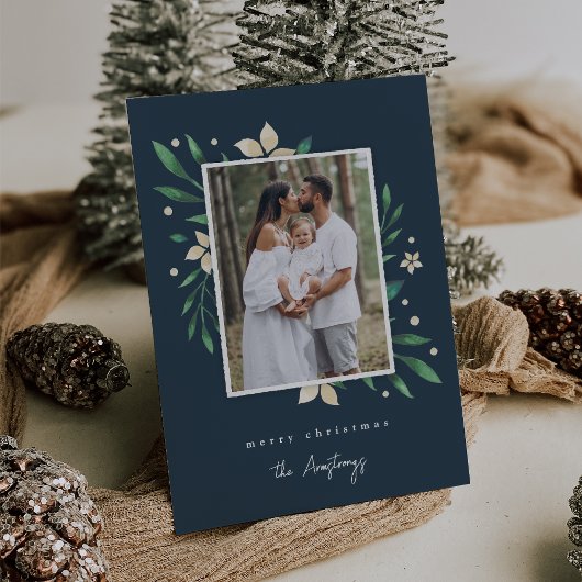 明るい枝 |ボタニカルクリスマスフォト シーズンカード