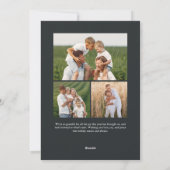 明るい枝 |ボタニカルクリスマスフォト シーズンカード (裏面)