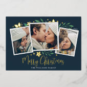 明るい枝 |写真3 箔シーズンカード (正面)