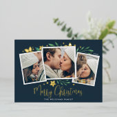 明るい枝 |写真3 箔シーズンカード (立ち正面)