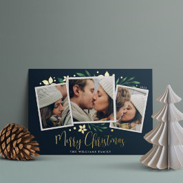 明るい枝 |写真3 箔シーズンカード