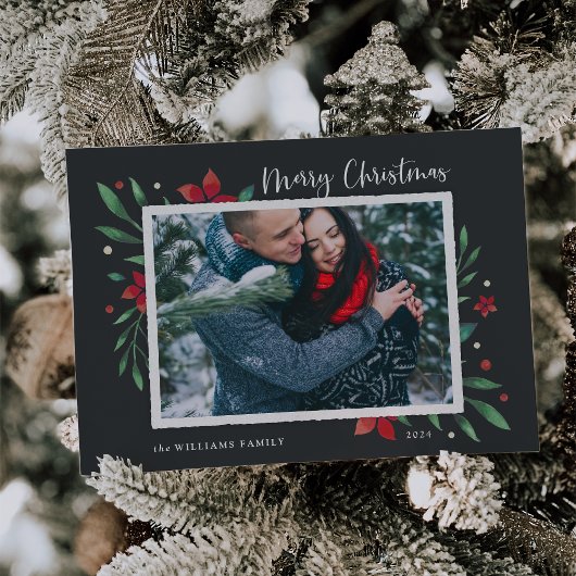 明るい枝 | Merry Christmas Photo シーズンカード