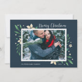 明るい枝 | Merry Christmas Photo シーズンカード (正面)