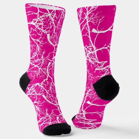 明るい柄の靴下 ソックス (傾斜あり)