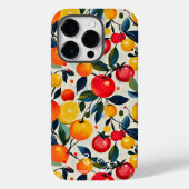 明るい柑橘類とベリーとジューシーなフルーツメドレー Case-Mate iPhoneケース (裏面)