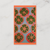 明るい柿 名刺 (裏面)