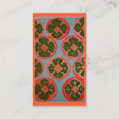 明るい柿 名刺 (裏面)