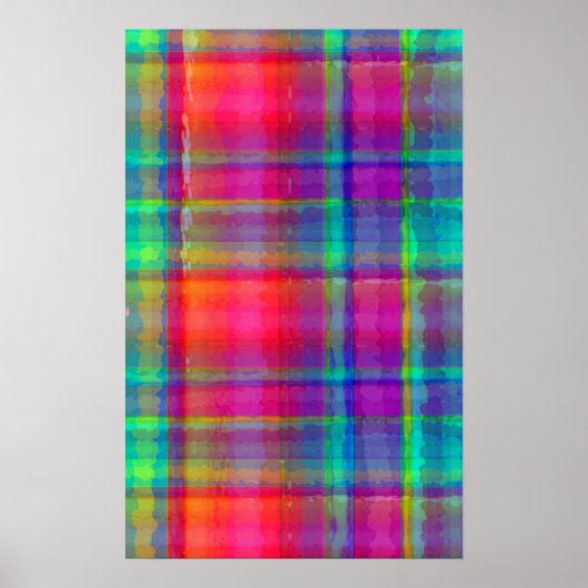 明るい格子縞 ポスター (正面)