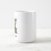 明るい格言で楽しむ喫茶店 コーヒーマグカップ (中央)
