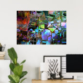 明るい構造 ポスター (ホームオフィス)