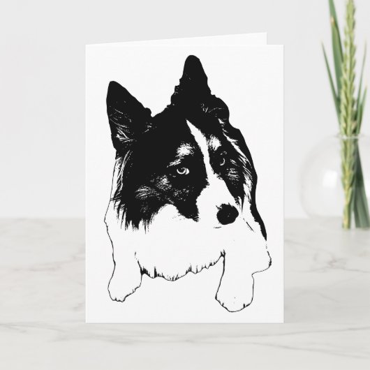 明るい歓迎カード カード (正面)