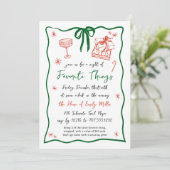 明るい気分 | ホリデーツお気に入りのパーティー 招待状 (スタンド正面)