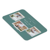 明るい気持ちのスナップショット写真 マグネット (右側)