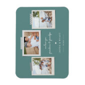 明るい気持ちのスナップショット写真 マグネット (縦)