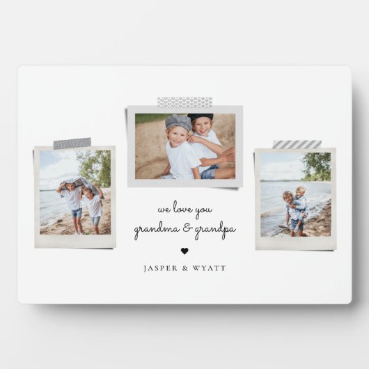 明るい気持ちスナップショットフォトプラーク フォトプラーク (正面)