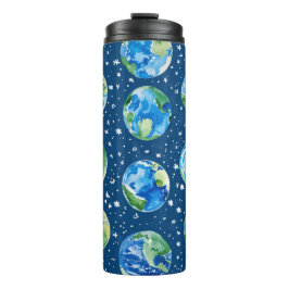 明るい水の色の地球の日惑星 タンブラー