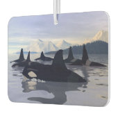 明るい水オルカ カーエアーフレッシュナー (左)