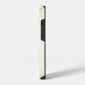 明るい水彩花アートカスタム iPhoneケース (左側面)